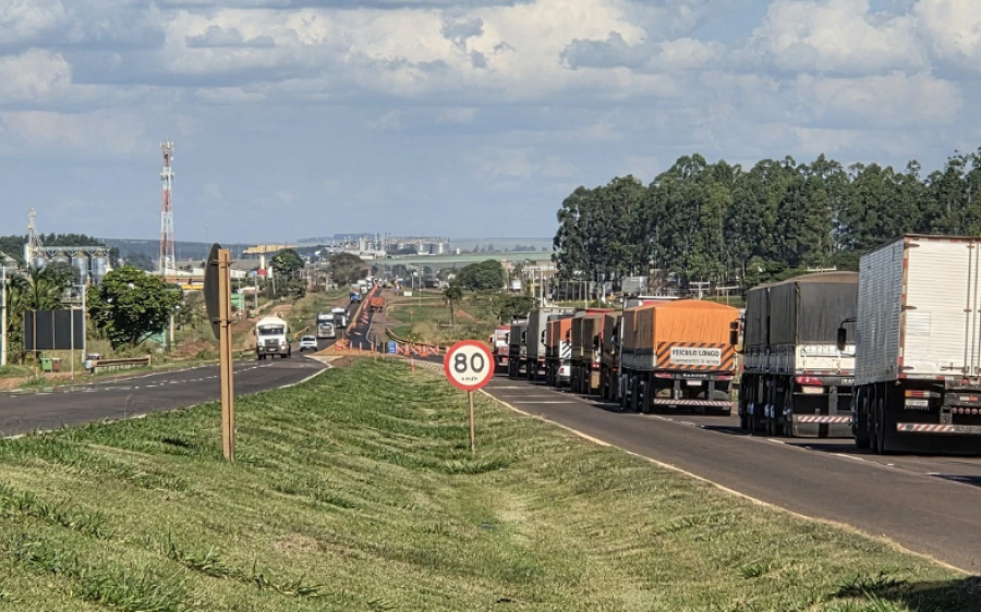 Motiva Pantanal fará obras na BR-163 em São Gabriel do Oeste com mudanças temporárias no tráfego 