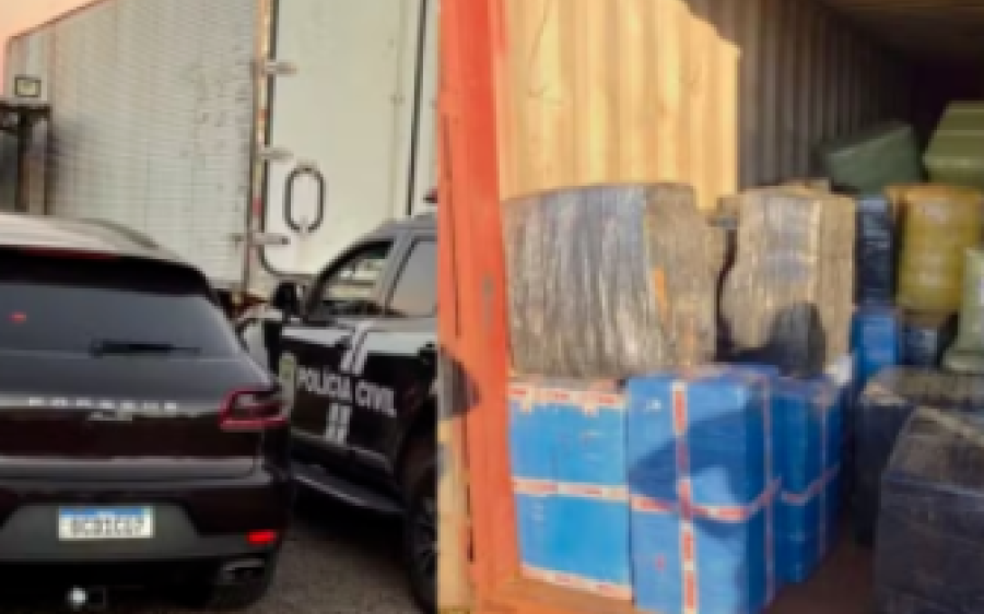 Porsche é apreendida e três pessoas são presas em operação contra o tráfico em MS