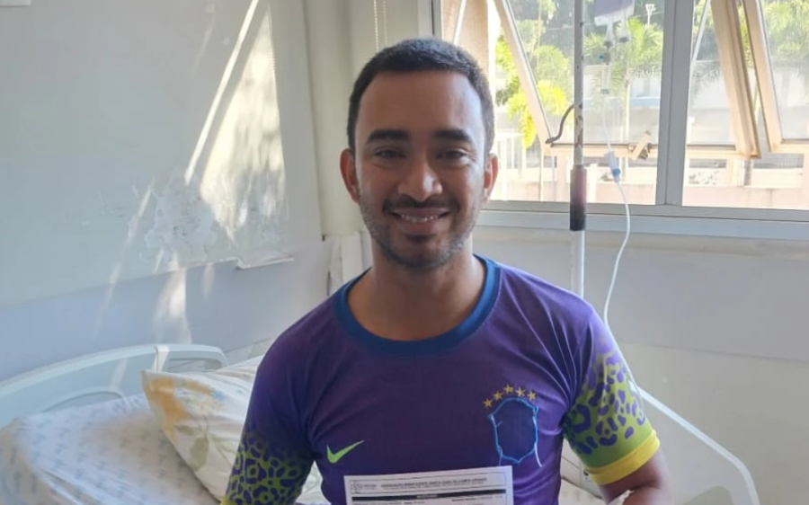 Após grave acidente na BR-163, morador de São Gabriel recebe alta da Santa Casa e agradece equipes 