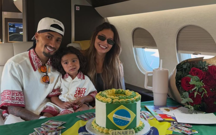 Raphinha e esposa se pronunciam ap&oacute;s boatos de dificuldades financeiras