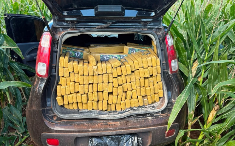 PRF apreende quase duas toneladas de maconha em duas ocorrências em Sidrolândia e Maracaju

