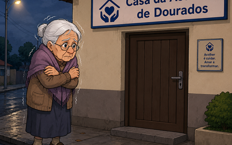 Casa da Acolhida de Dourados recusa receber mulher de 78 anos
