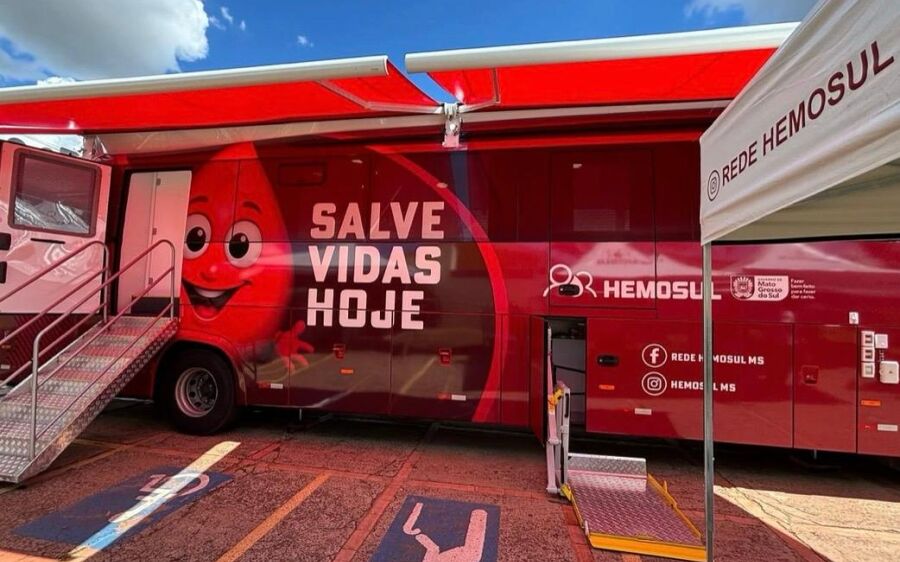 Junho Vermelho mobiliza população para reforçar estoques de sangue em Mato Grosso do Sul
