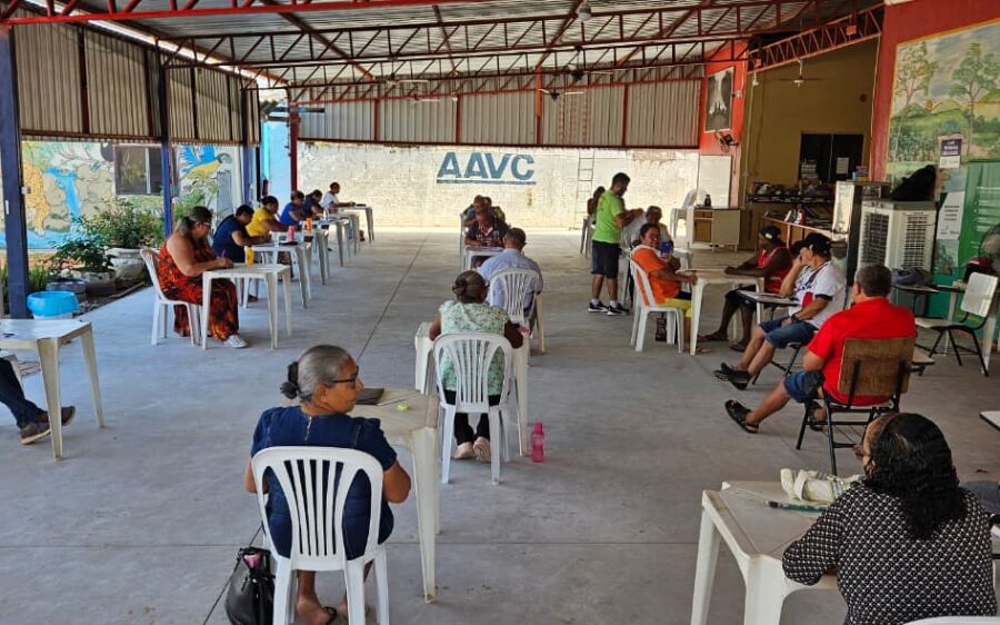 AAVC realiza simulado para alunos do curso teórico para primeira habilitação 