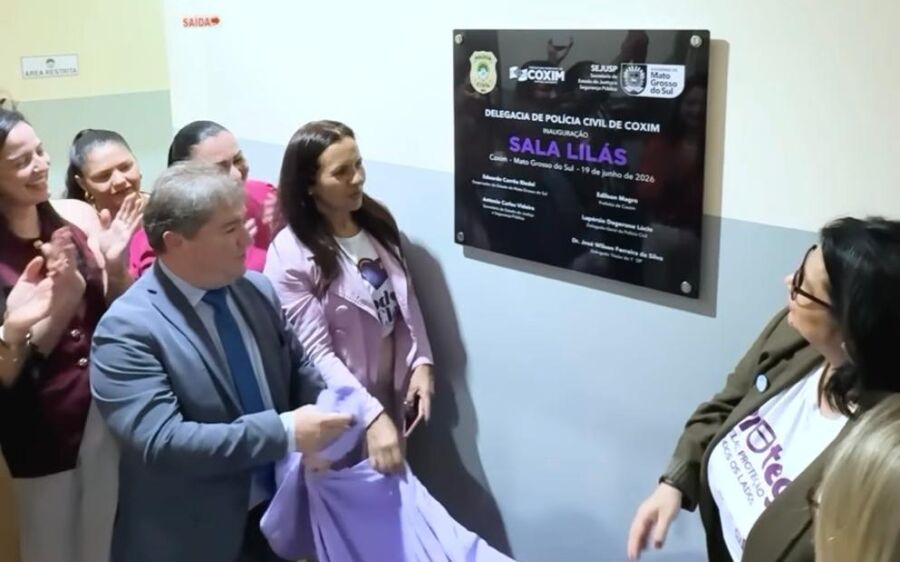 Coxim inaugura Sala Lilás e fortalece atendimento humanizado às vítimas de violência