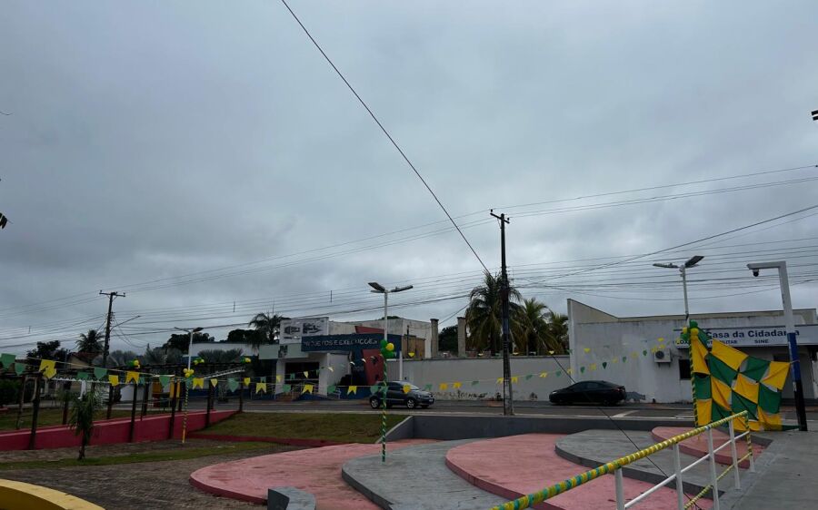 Frio marca a quarta-feira (24) em Coxim