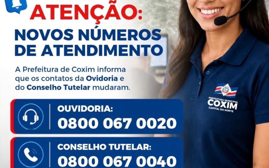 Prefeitura de Coxim refor&ccedil;a canais de atendimento e orienta popula&ccedil;&atilde;o sobre novos n&uacute;meros da Ouvidor