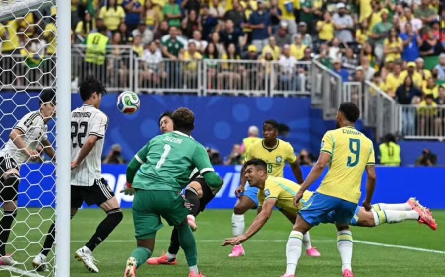 Brasil vira sobre o Japão nos minutos finais e garante vaga nas oitavas da Copa do Mundo
