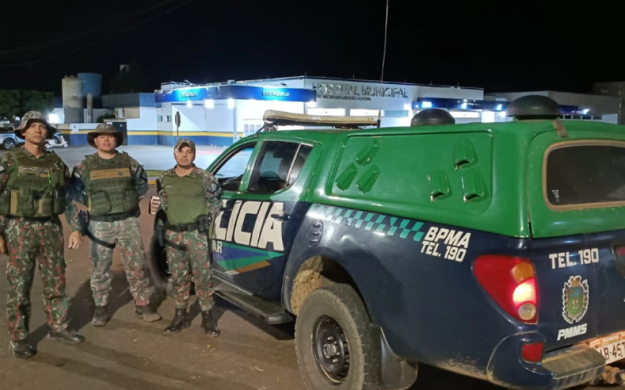 Policiais militares ambientais enfrentam enxame de abelhas para resgatar caminhoneiro na BR-163