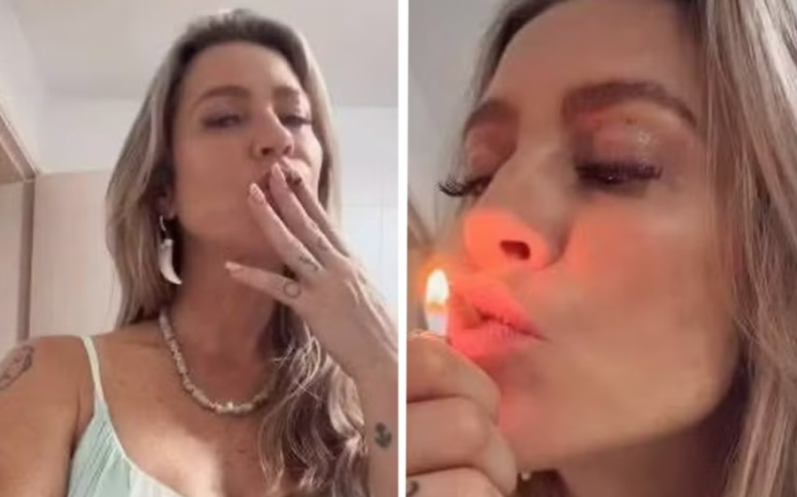 Luana Piovani diz que fuma maconha h&aacute; mais de 30 anos: 'Nunca viciei'
