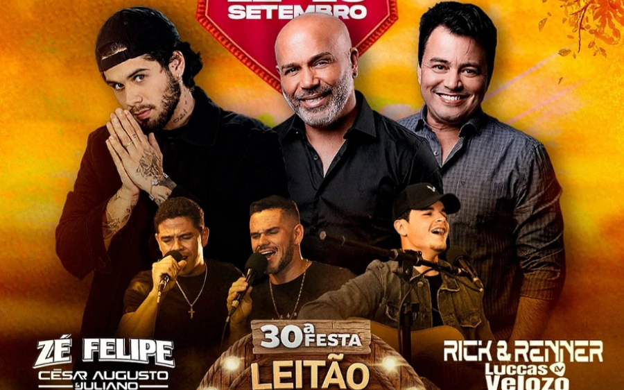 S&atilde;o Gabriel do Oeste anuncia 30&ordf; Festa do Leit&atilde;o no Rolete com entrada gratuita e shows nacionais
