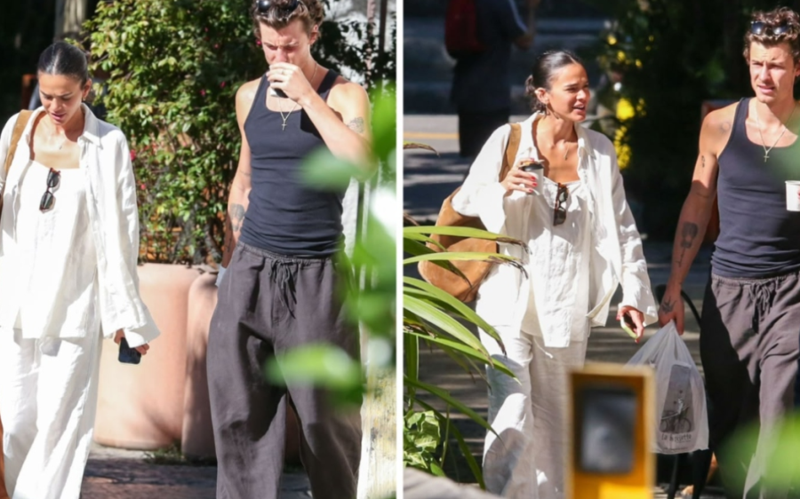 Bruna Marquezine e Shawn Mendes s&atilde;o vistos em mais um dia de rotina de carioca