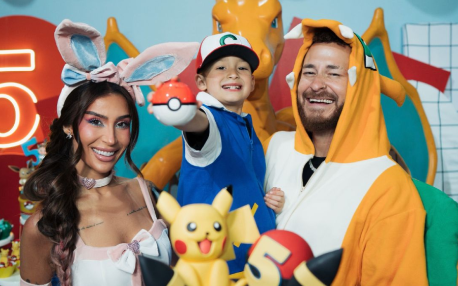 Bianca Andrade e Fred celebram cinco anos de Cris com festa tem&aacute;tica