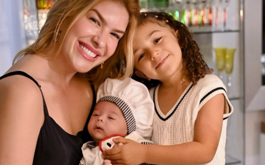 Lore Improta encanta ao celebrar dois meses do filho Ravi com festa tem&aacute;tica