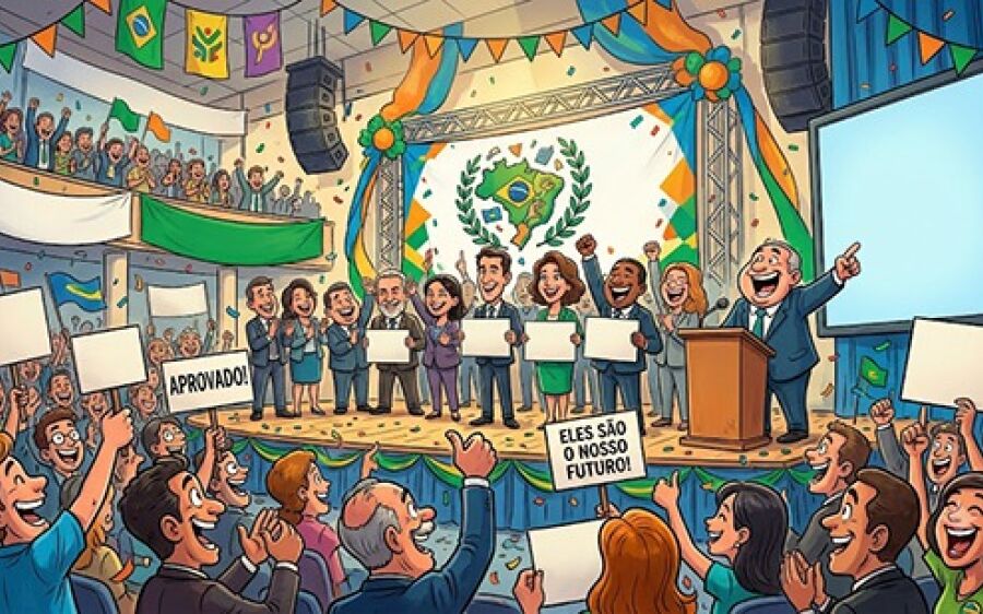 Prazo para convenções abre na segunda-feira que vem
