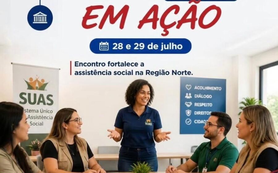 Coxim recebe encontro regional para fortalecer a assistência social em dez municípios do Norte de MS