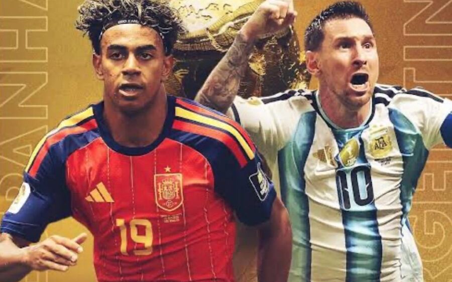 Jogaço: Argentina e Espanha decidem hoje o trono do futebol mundial