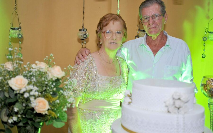 Bodas de Ouro do casal Ari Schio e Elisa