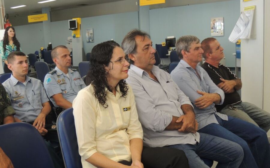 Posse da nova gerente do Banco do Brasil de Coxim