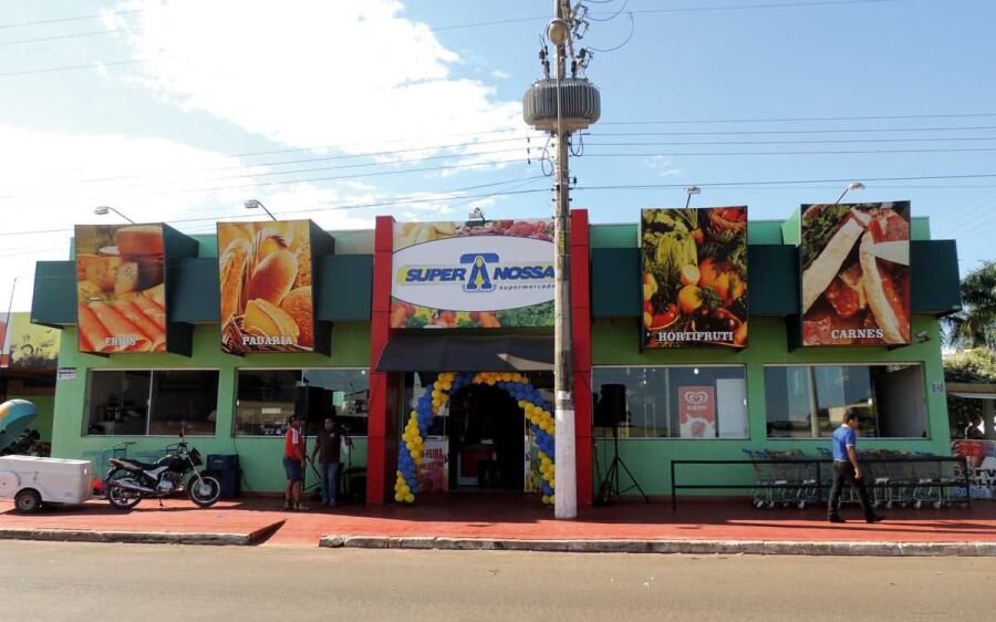 Inauguração Supermercado Super Nossa