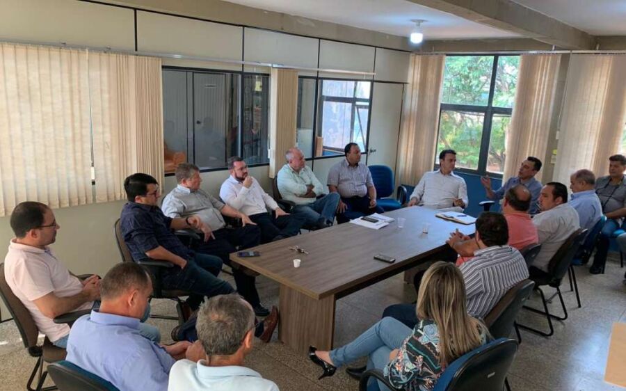 Reunião com os prefeitos