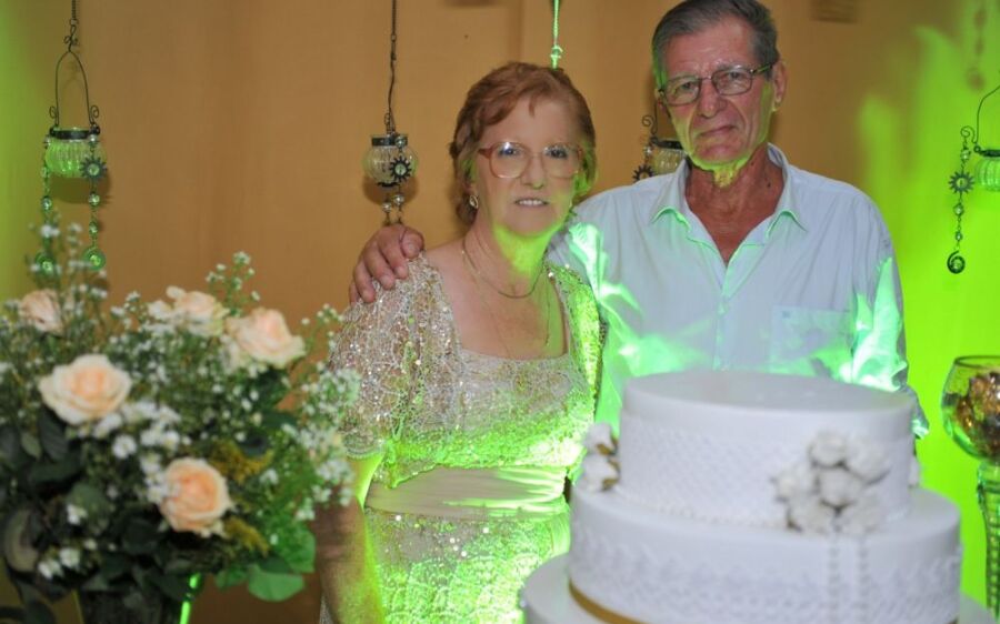 Bodas de Ouro do casal Ari Schio e Elisa