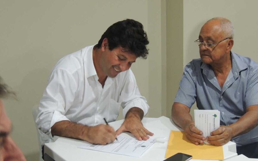 Posse Sr. Rubens Dantas como Presidente do Dem de Coxim
