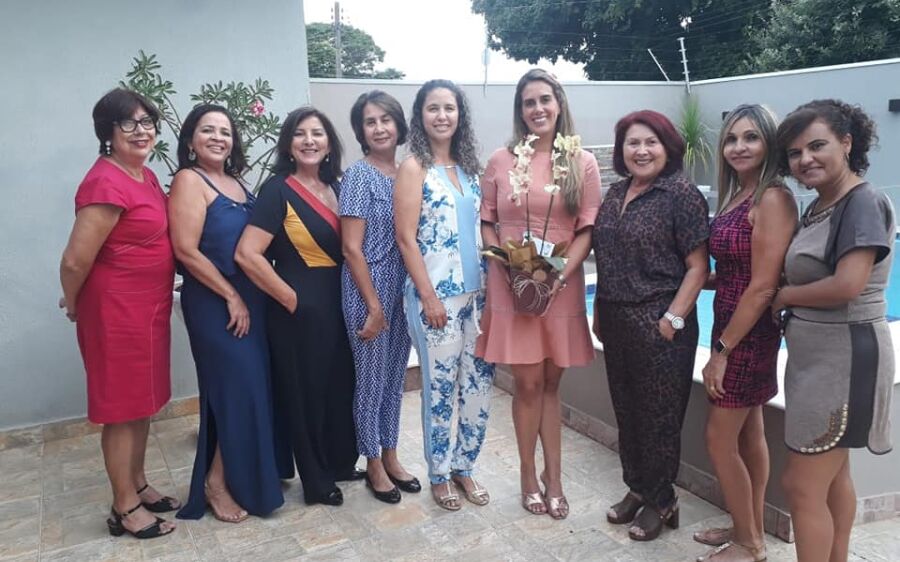 Recepção de boas -vindas para esposa do novo Comandante do 47º BI