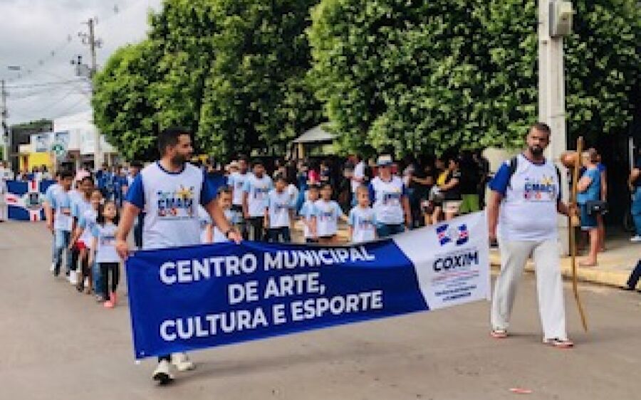 Desfile Cívico do aniversário de 126 anos de Coxim