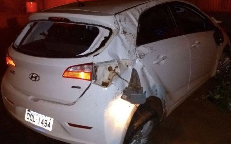 Durante fuga ex-morador de Coxim atropela três pessoas em Sonora