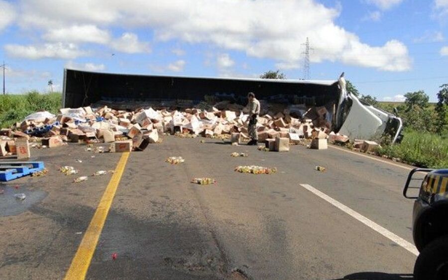 PRF divulga principais causas de acidentes nas rodovias federais do MS