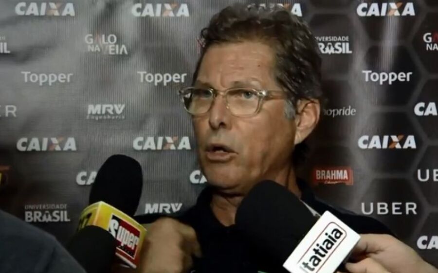 Oswaldo de Oliveira não é mais treinador do Atlético-MG