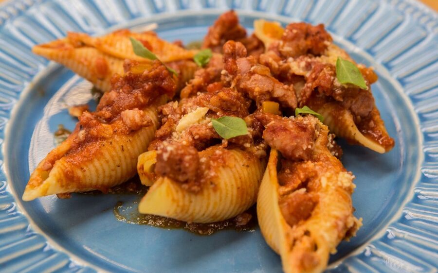 Conchiglione Recheado com Ricota