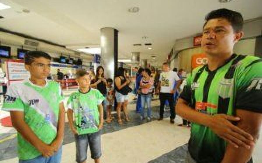 Meninos da Capital  embarcaram pelo sonho de jogar em time grande