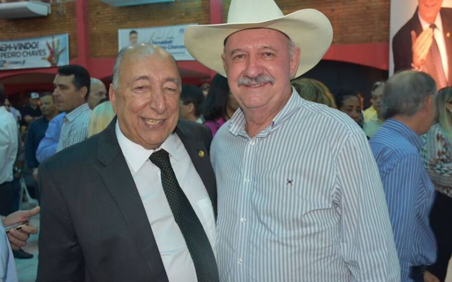 Mário Kruger prestigiou  posse do   senador Pedro Chaves no PRB