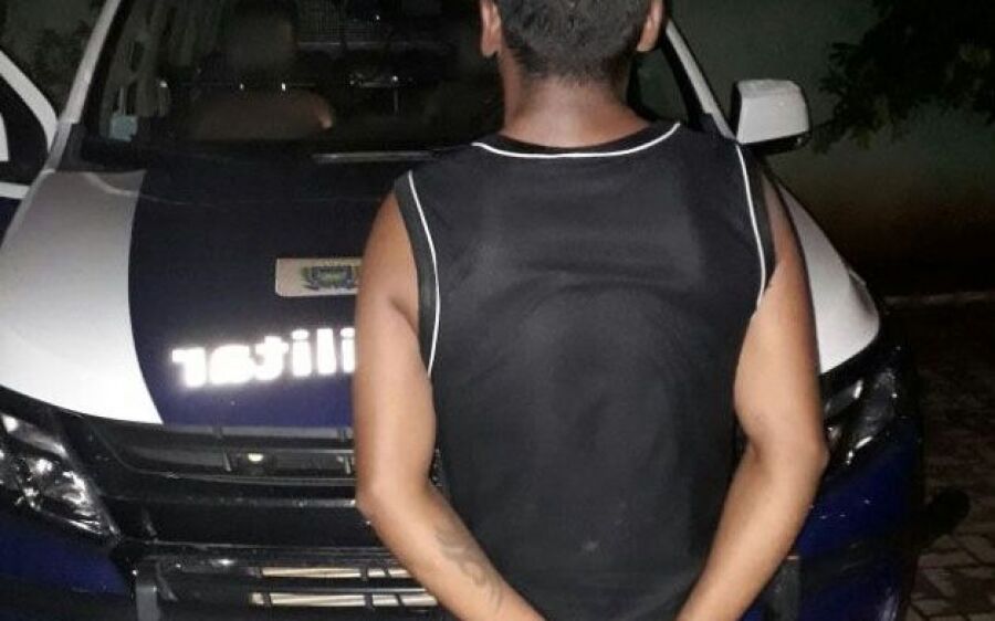 Polícia prende “nó cego” que  arrombou espetinho para furtar 