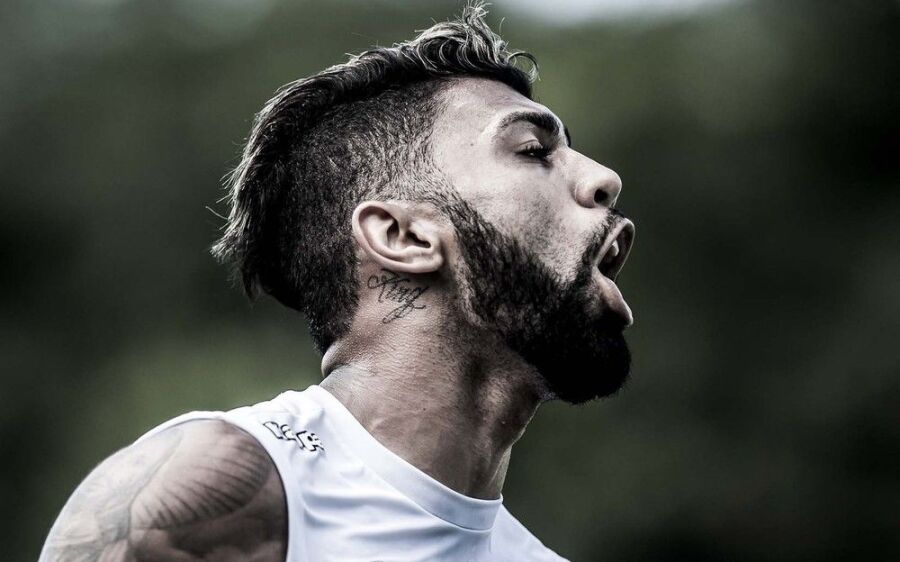 Gabigol desfalca o Santos no último  treino para a estreia  na Libertadores 