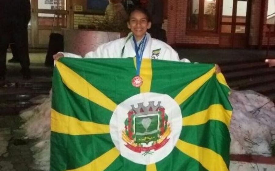 Judoca de MS  ganha medalha de Bronze na Croácia