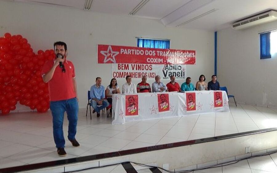 PT faz encontro  regional em Coxim-MS