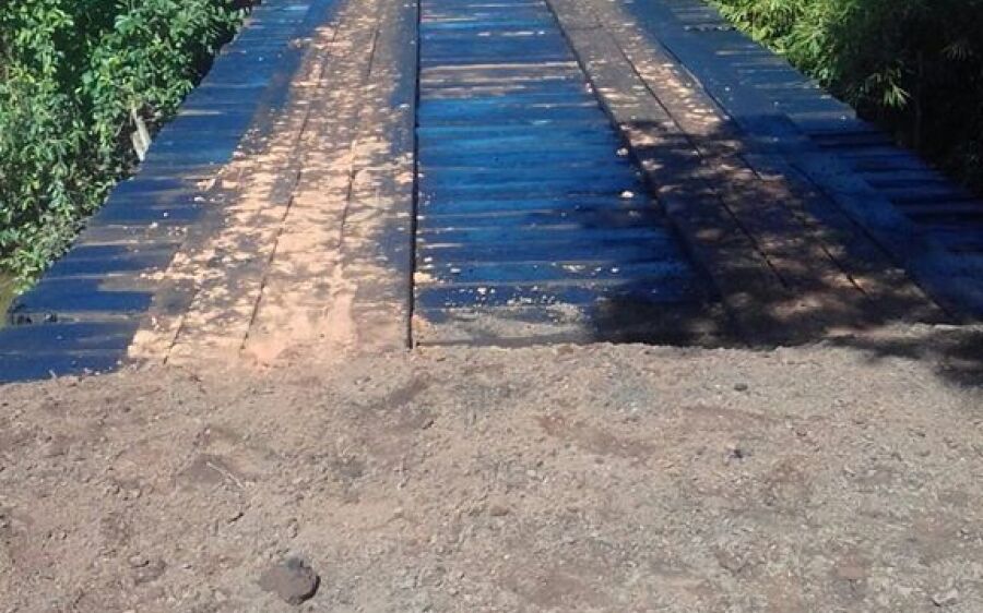 Prefeitura de Rio Verde  entrega ponte com 18 metros na região da Fazenda Carajá 