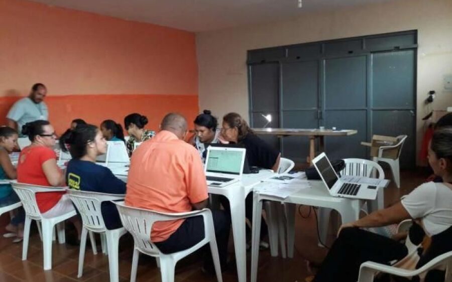 Beneficiários do Piracema e região têm curso de informática básica