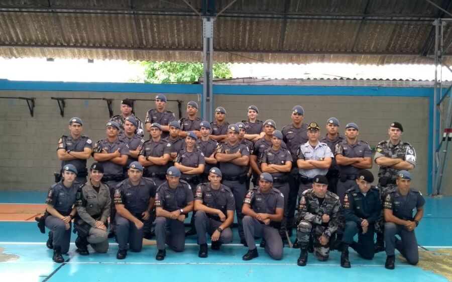 Comandante da Rotai de Coxim finaliza curso de Força Tática pela PMSP