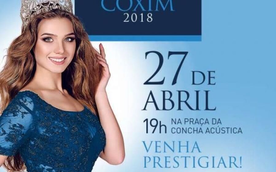 Miss Coxim 2018 vai eleger jovem e idosa mais belas de nossa cidade
