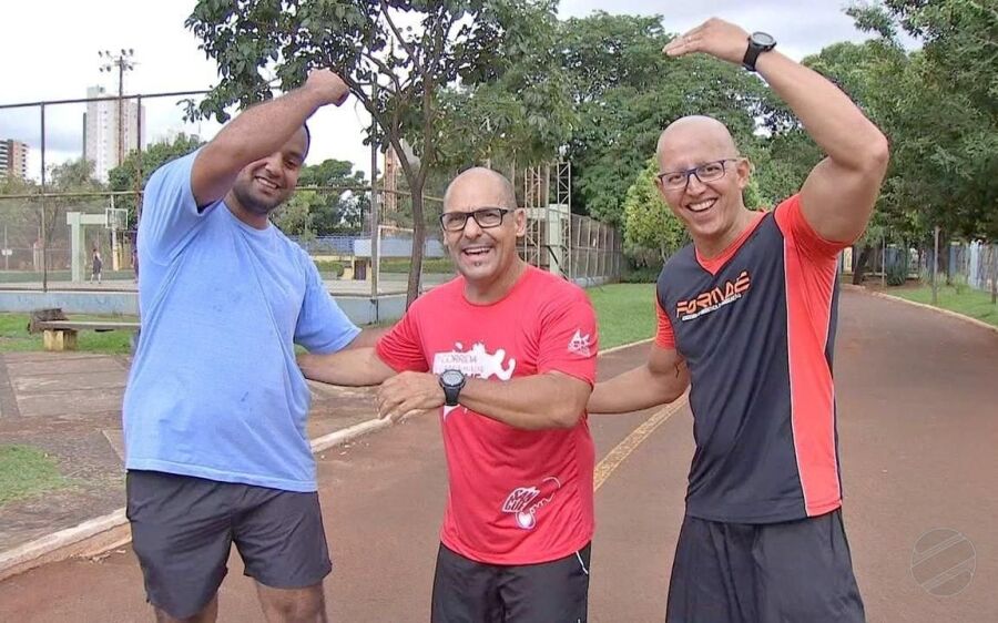 Atleta, professor e trabalhador da construção civil se preparam para a Corrida Sangue Bom