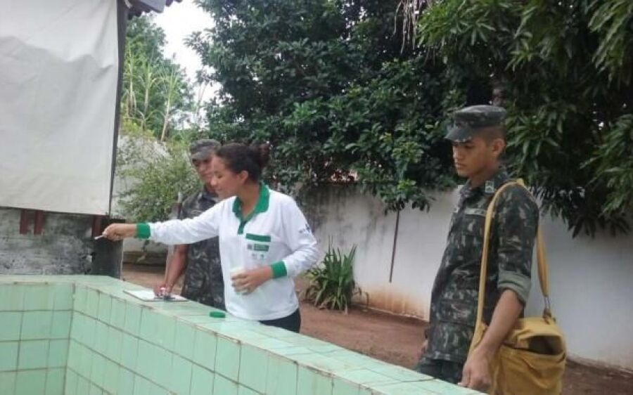 Ação conjunta realiza trabalho de combate ao Aedes Aegypti 