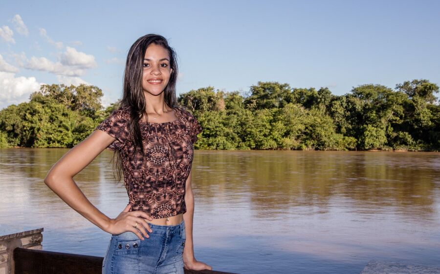 Conheça a candidata  Gesiele Mata