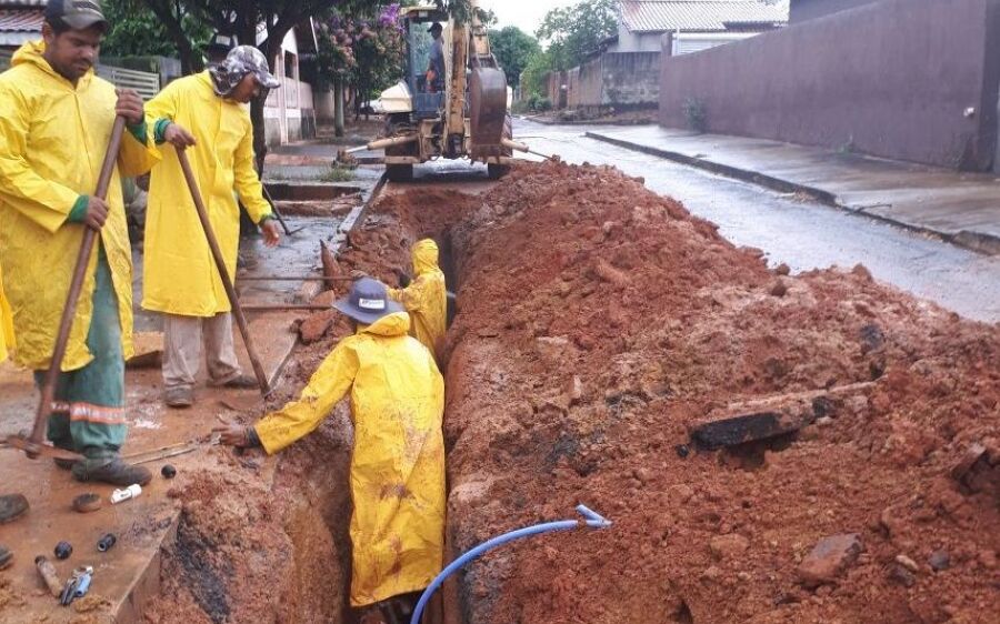 Rio Verde Mato Grosso recebe verba da Funasa para conclusão de obras de esgoto