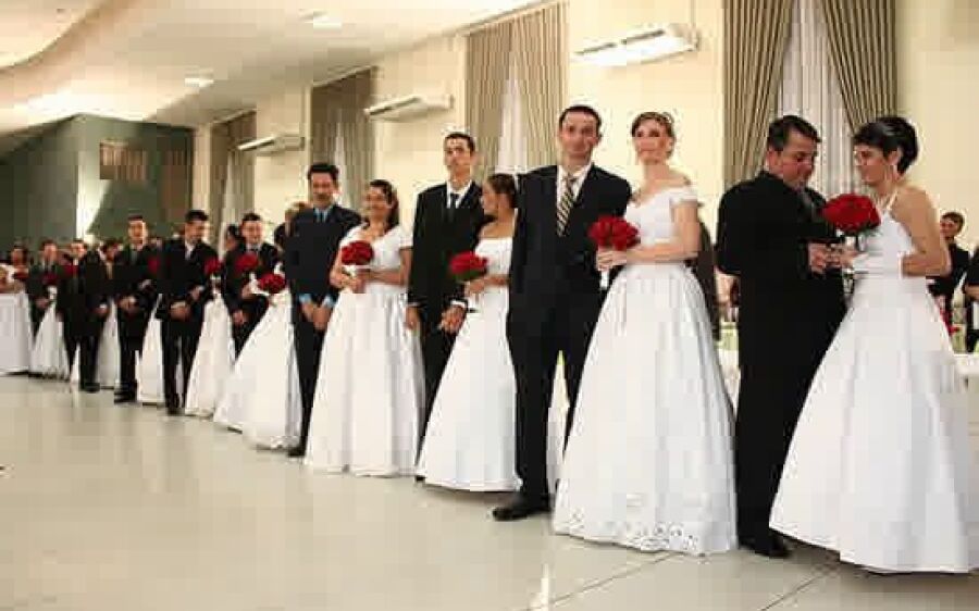 Casamento Cooperado realiza sonho  de 45 casais em São Gabriel do Oeste
