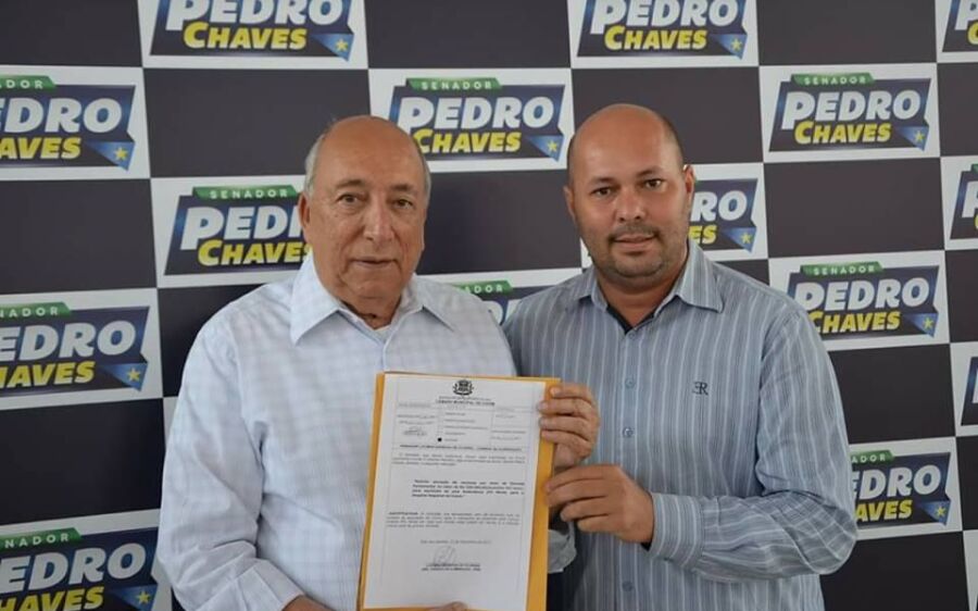 Careca viabiliza 200 mil reais com o senador Pedro Chaves para medicamentos