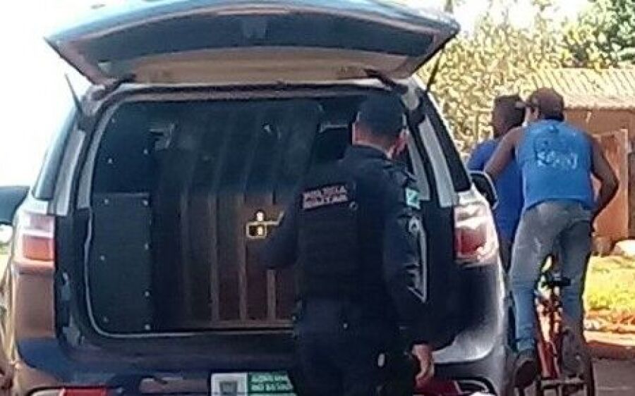 Polícia militar de Pedro Gomes prende homem com mandado de prisão em aberto por homicídio do Estado 
